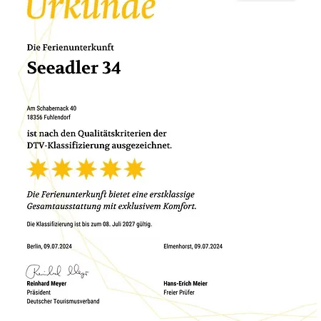 Tatil Evi Seeadler 34 Fuhlendorf (Mecklenburg-Vorpommern)